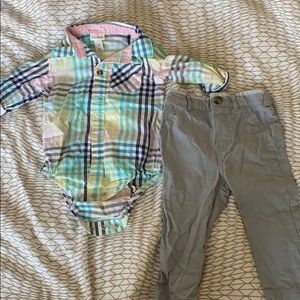 Infant Boy Spring Outfit